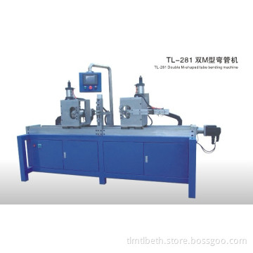Doulbe M shape tube bending machine for heating element
